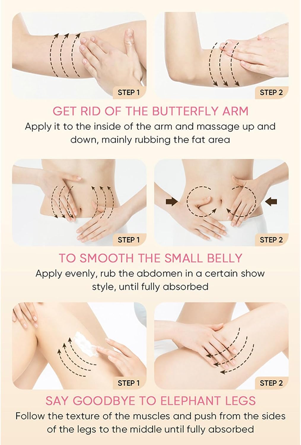 Slimming Cream for Weight Loss, Fat Burning Cream for Belly Waist & Buttocks, Soothing Relaxing Tightening Slimming Goodbye to Cellulite, Women/Men Weight Loss 60g