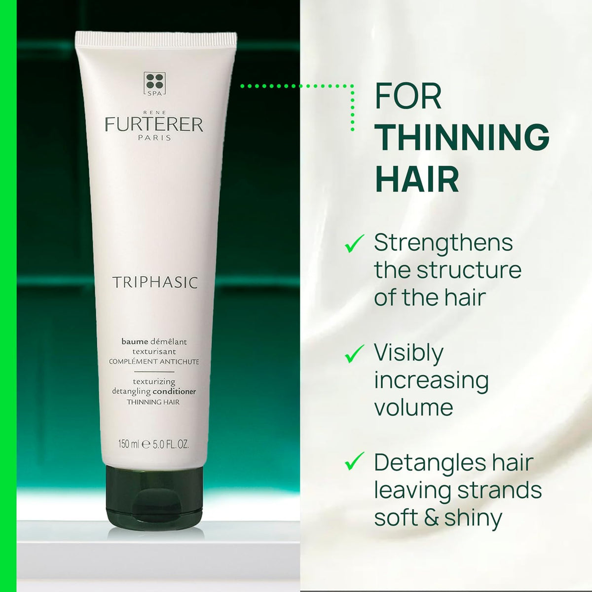 RENE FURTERER Triphasic Anti-Hair Loss Ritual Texturizing Detangling Conditioner 150 ml
