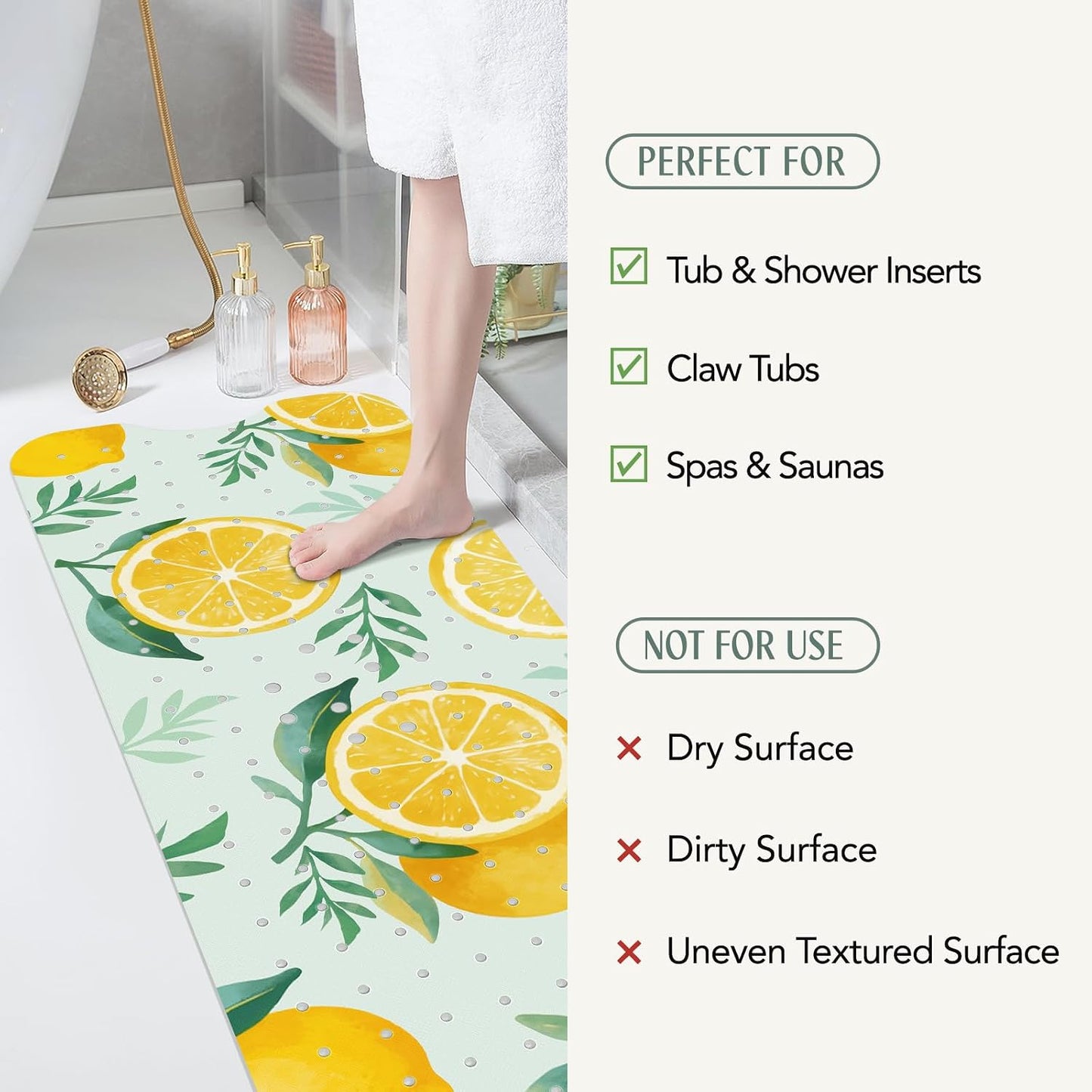 Why the SHUCHING Lemon Bath Mat feels like a quiet upgrade for the whole family