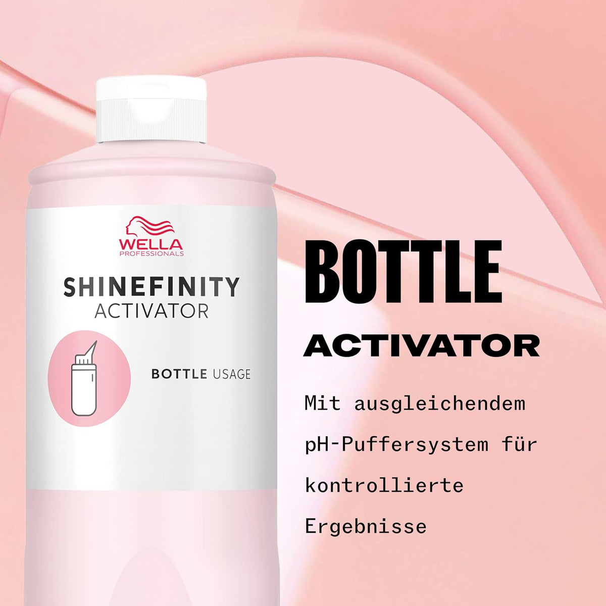 Wella Shinefinity Activator Bottle Usage 2% 1000ml