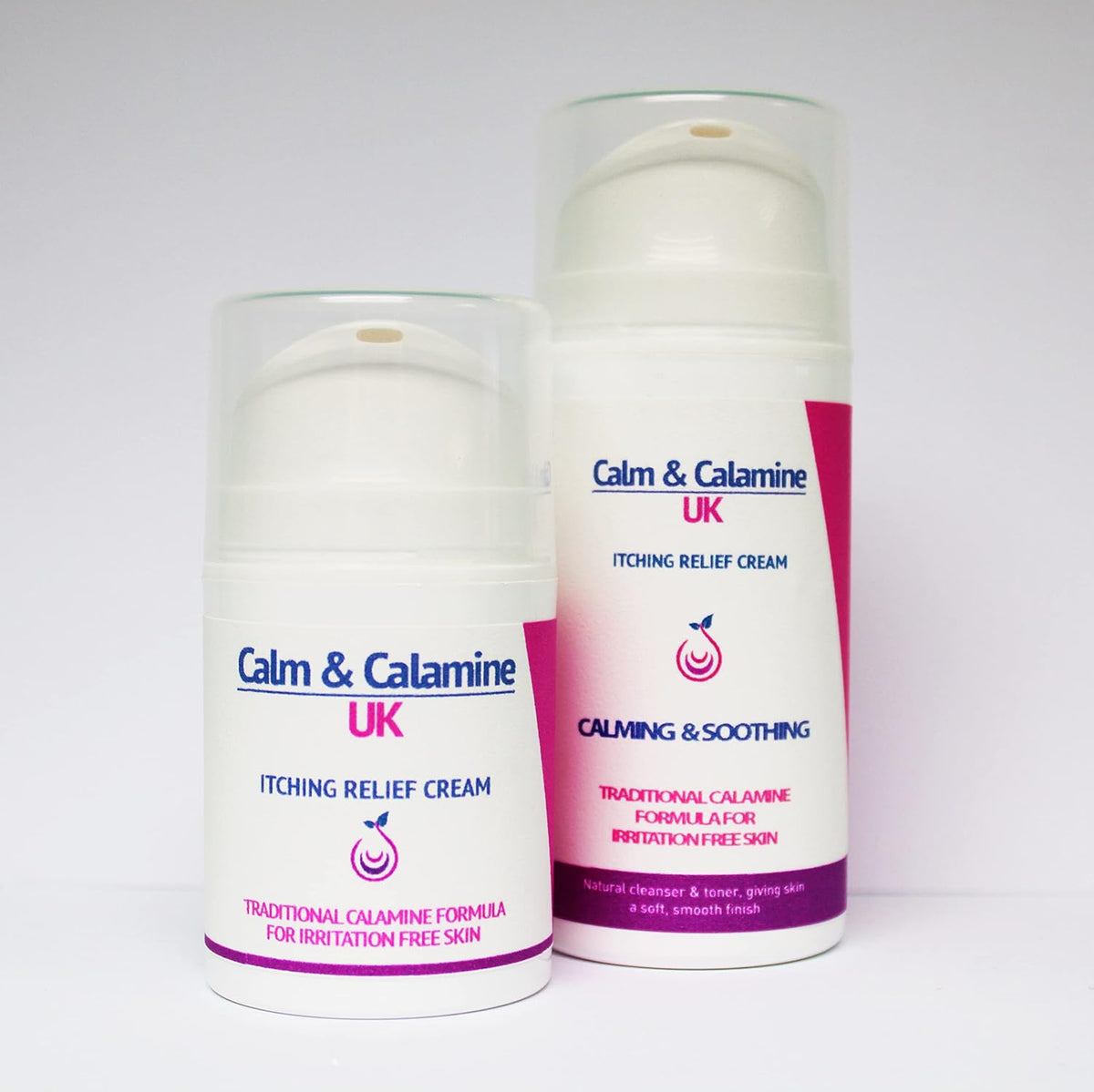 Veil Cover Cream Calm and Calamine UK | Traditional Calamine Cream for Irritated or Itchy Skin Relief 50g