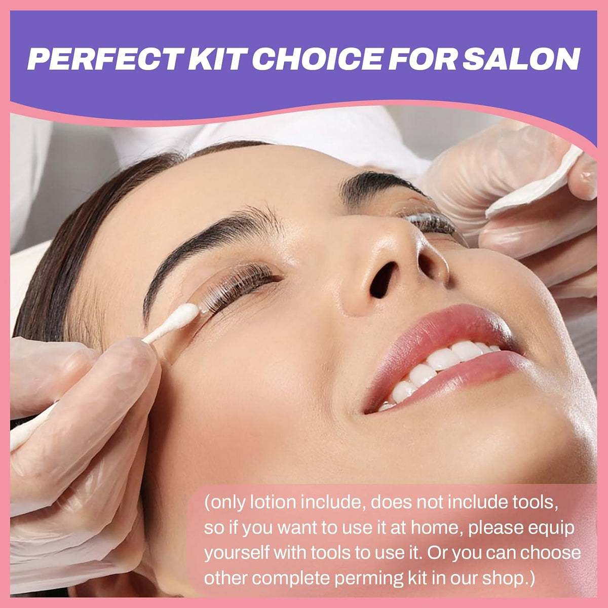 PERMANIA Lash Lift Lotion, Lash Lift Solution 3 pack Include Step 1&2&3, Eyelash Lift Refill for Salon Use, Brow Lamination at Home, 15 Pcs Sachets | Safe Formula (Only Lotion Include)