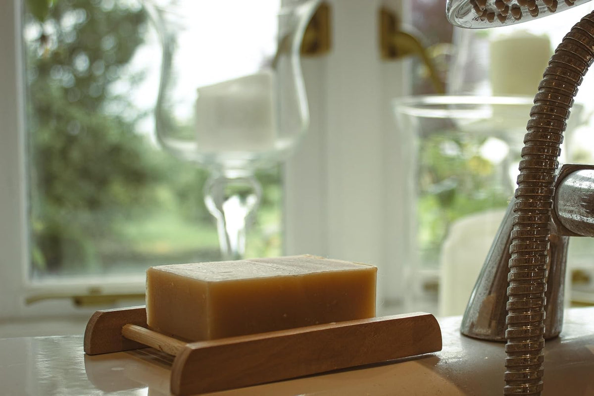 The Little Goat Soap 1 x Simply Goats Milk Soap. Unscented 100g. Sensitive Skin. Eczema, Psoriasis, Dermatitis. Dry Skin