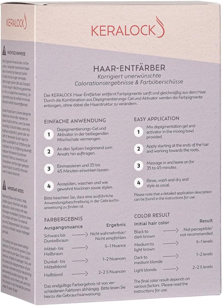 KERALOCK Hair Discolorer