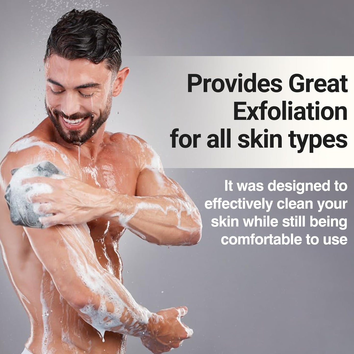 Stepping Up Your Shower Game with Tilcare’s XXL Charcoal Loofah