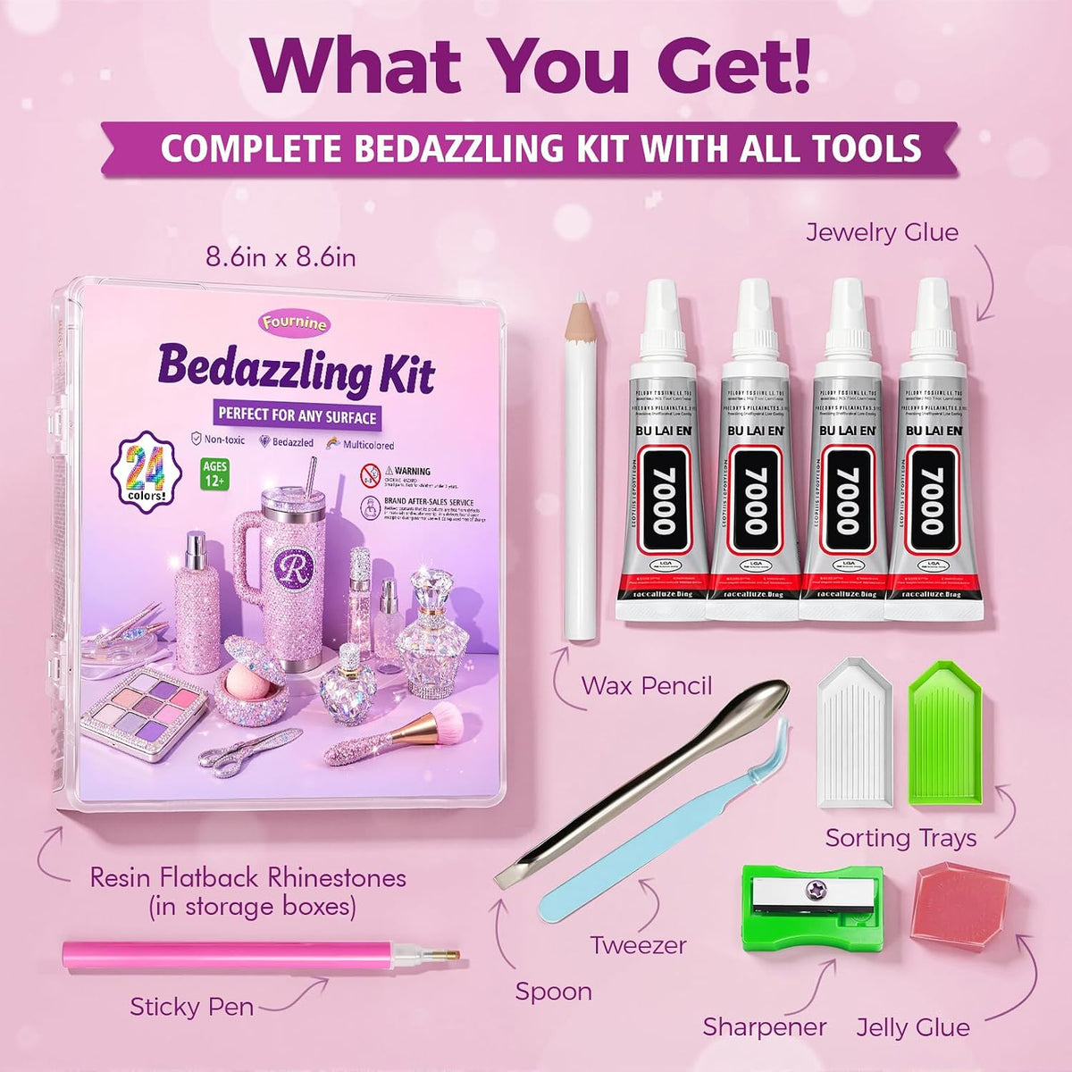 Why the Fournine 40,000‑Piece Resin Rhinestone Kit Might Just Be Your Next Creative Fix