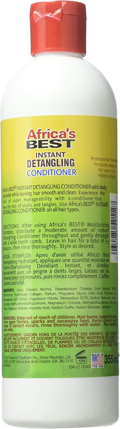 Instant Detangling Conditioner with Aloe Vera - 356ml