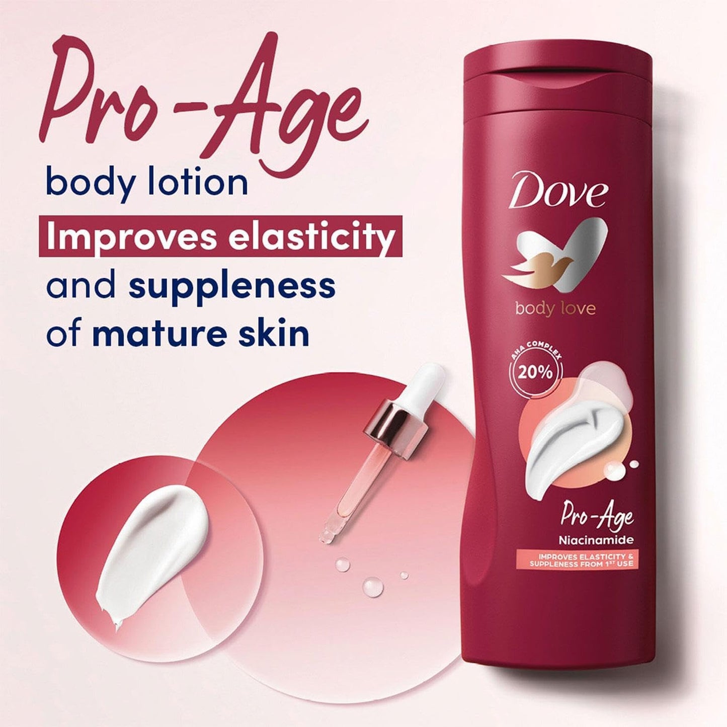 Dove Nourishing Body Care Pro Age Body Lotion 400 ml (Pack of 1)