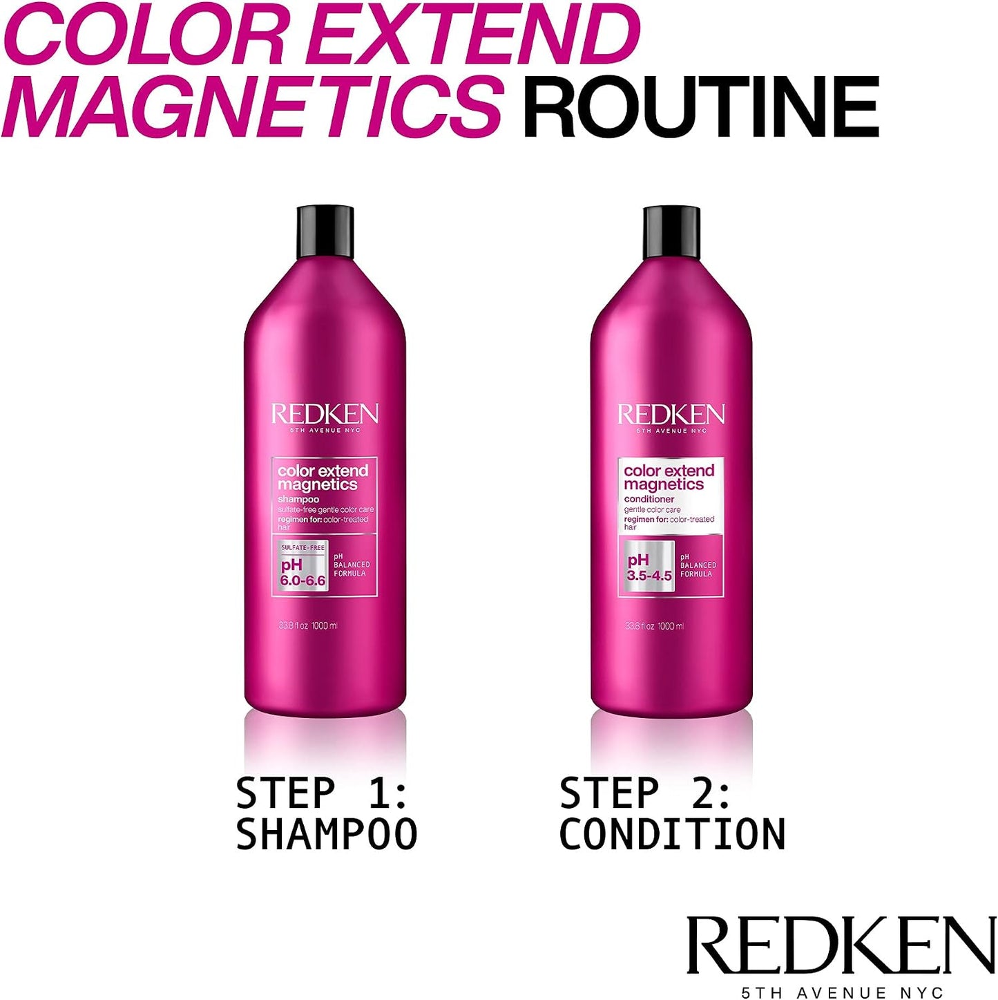 Redken Color Extend Magnetics Conditioner-NP For Unisex 33.8 oz Conditioner