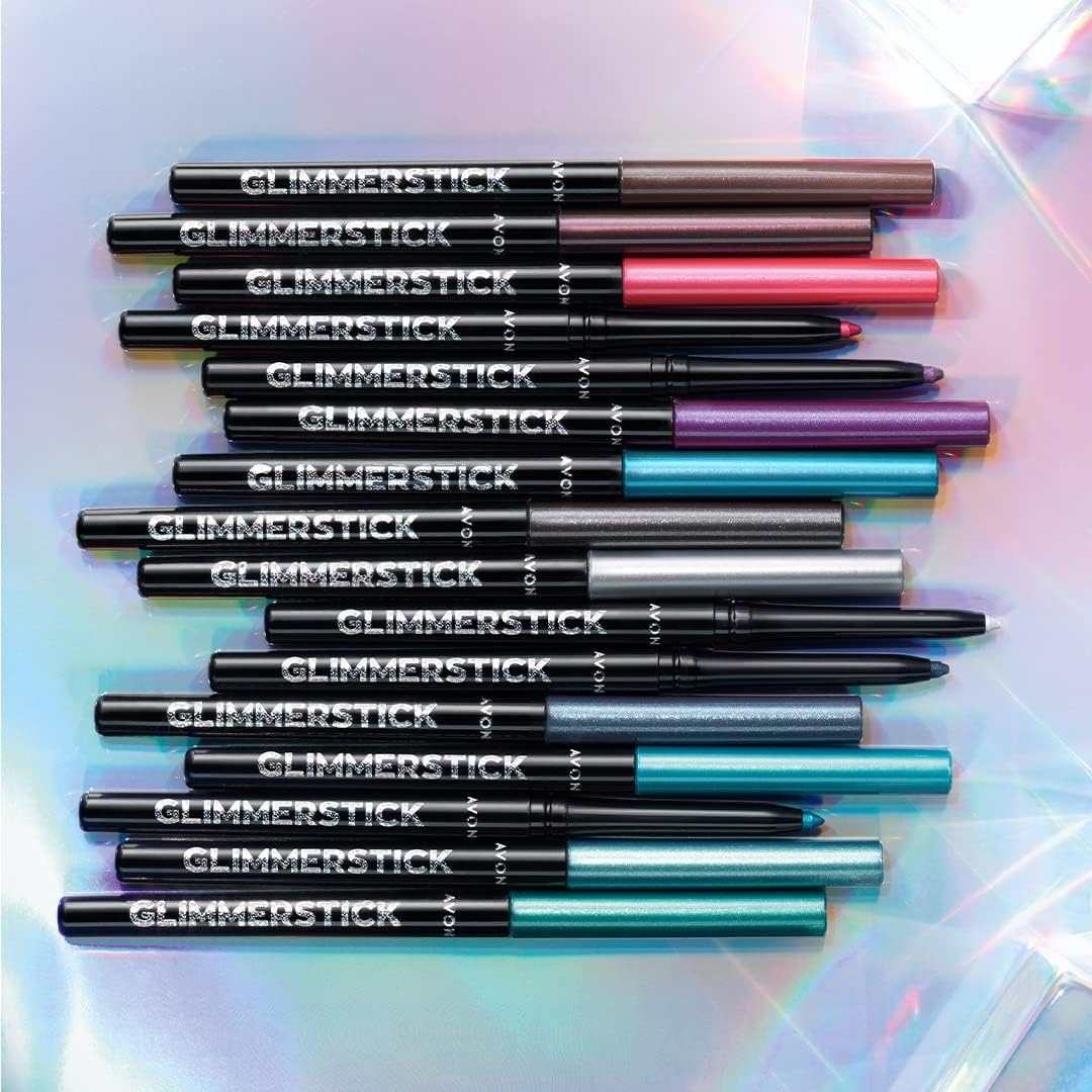 Avon Glimmerstick Diamonds Shimmery Waterproof Eyeliner Brown Sugar With Vitamin E 0.28g