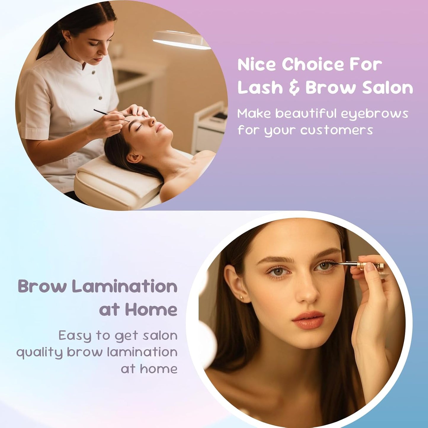 PERMANIA Brow Lamination Kit, New Upgraded Eyebrow Lamination Kit, Achieve Naturally Gorgeous Brows at Home, Gentle Ingredients | Easy to Use for Beginner and Salon (without ESSENCE)