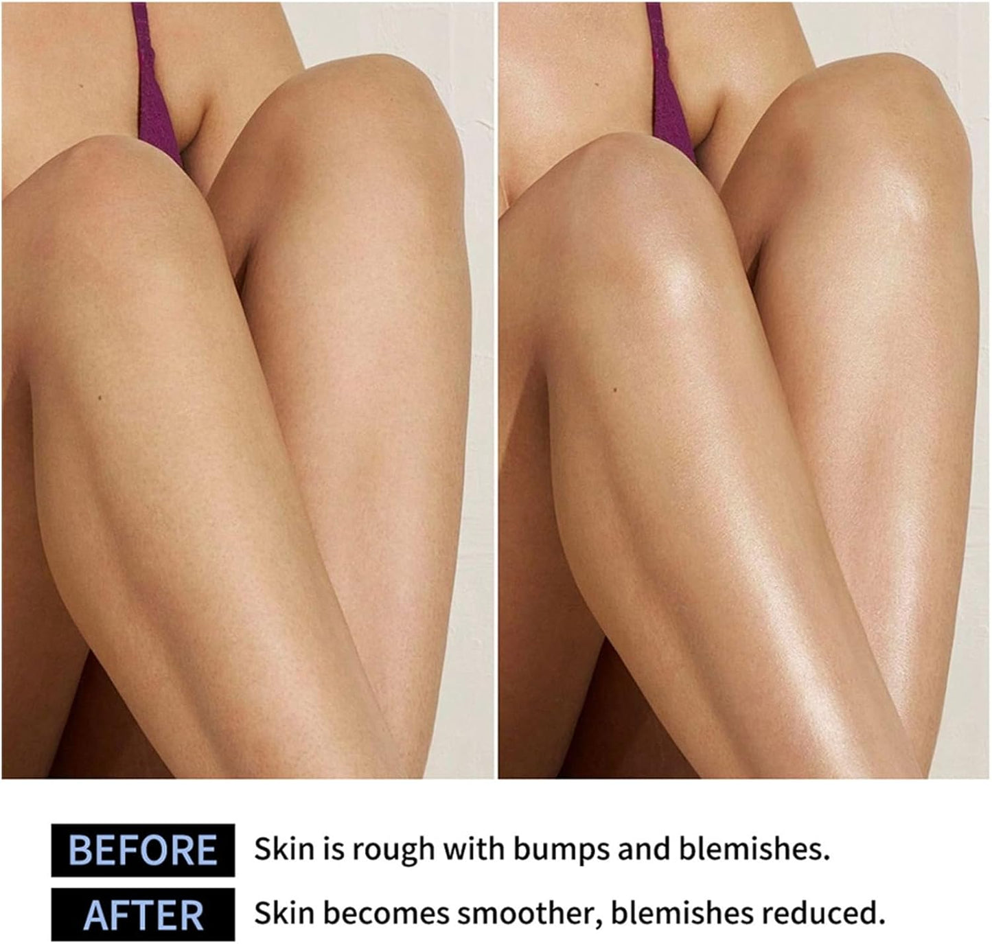 Glycolic Acid Exfoliating Body Stick, Gentle Daily Body Scrub & Exfoliator for Smooth Skin, Improves Texture & Brightness, Easy-to-Use Body Skin Care