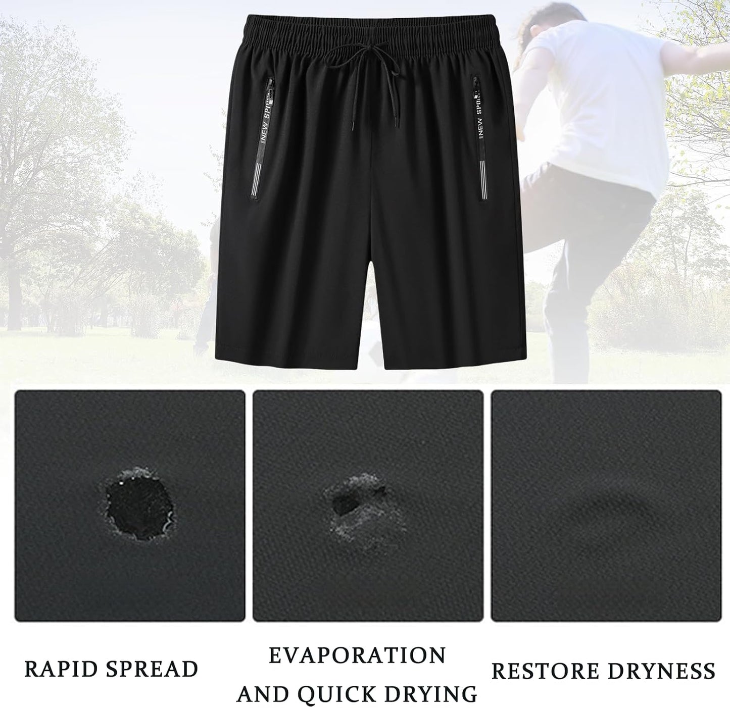 Why the JiaYouLC Black Shorts Might Just Be Your New Gym Buddy