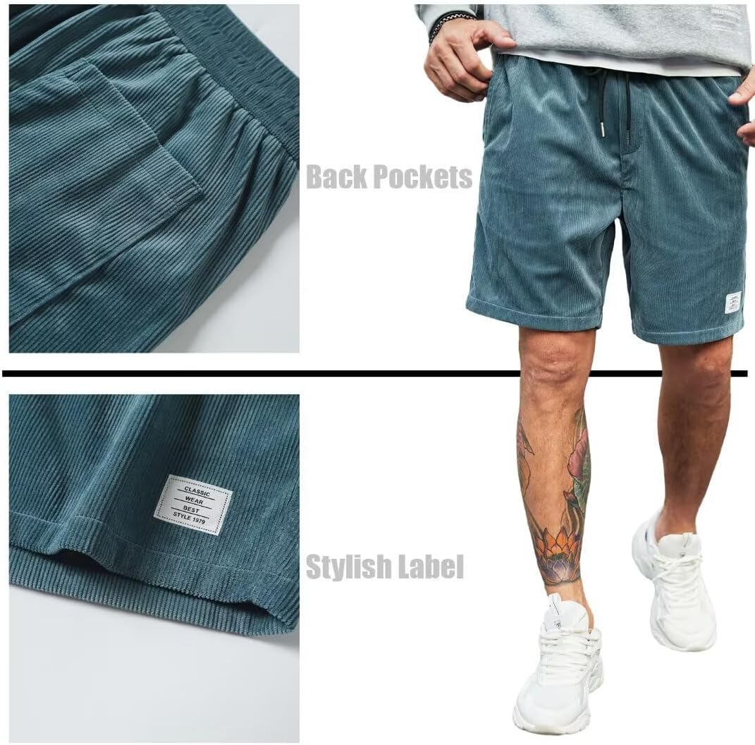 Corduroy Comfort for Summer Workouts