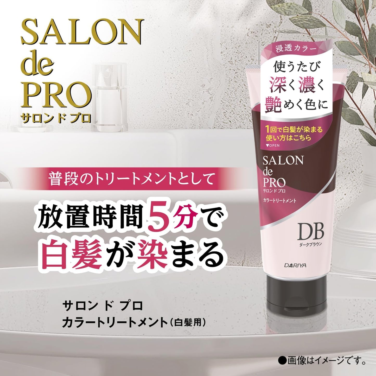 Salon De Pro Color Treatment 180g - Geige Brown