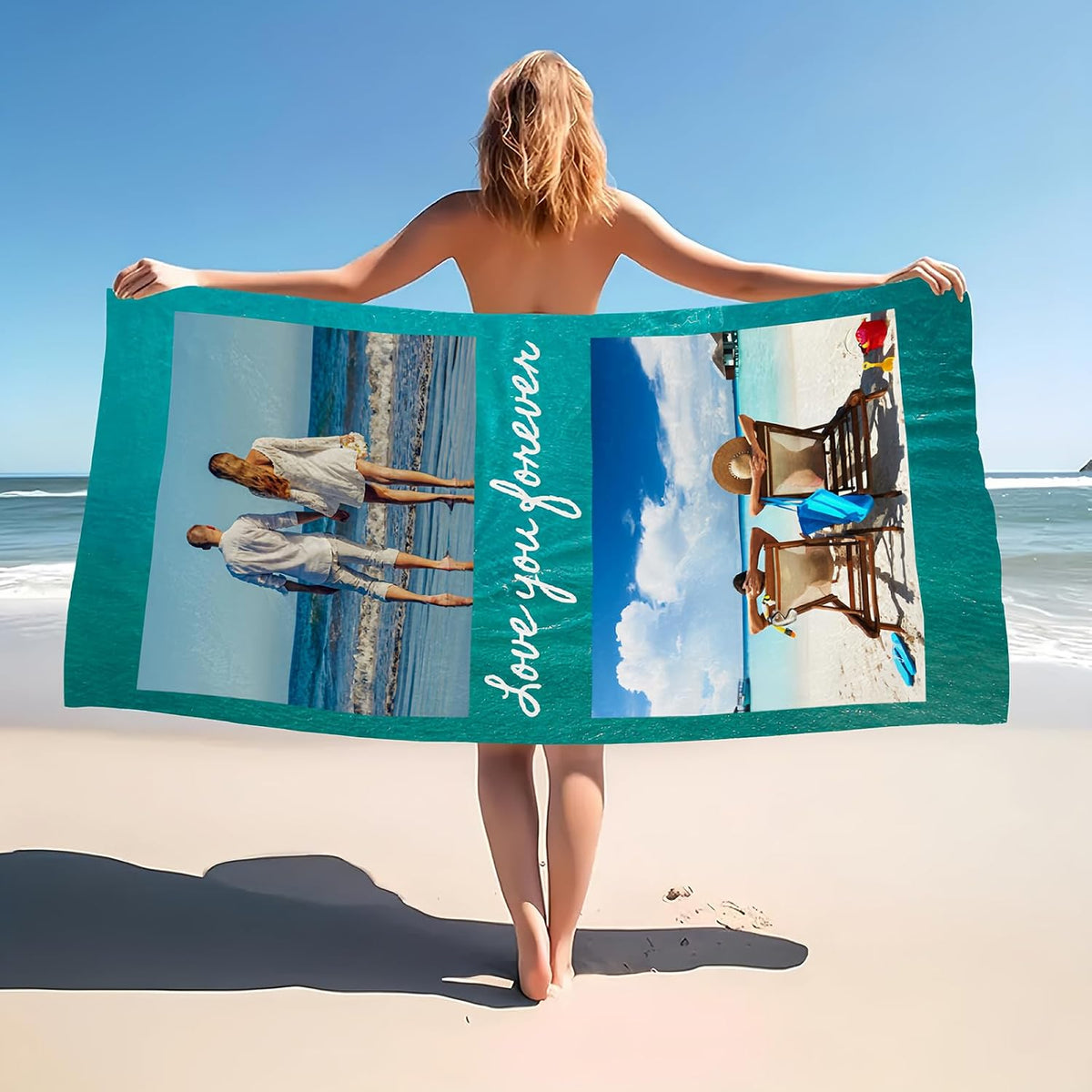 Your Own Personalized Beach Towel, Ready for Summer
