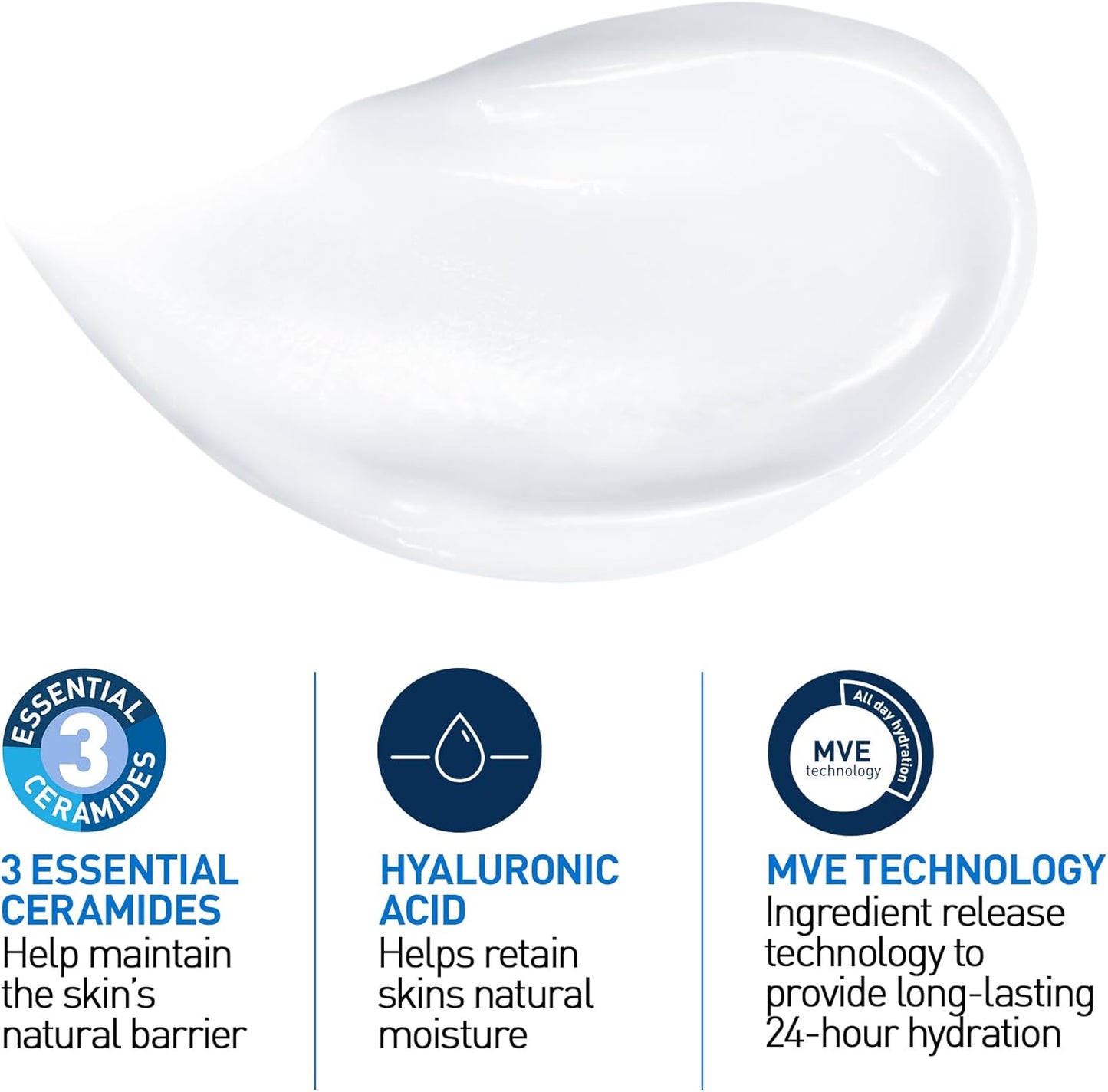 CeraVe Moisturising Cream 50ml, fragrance free