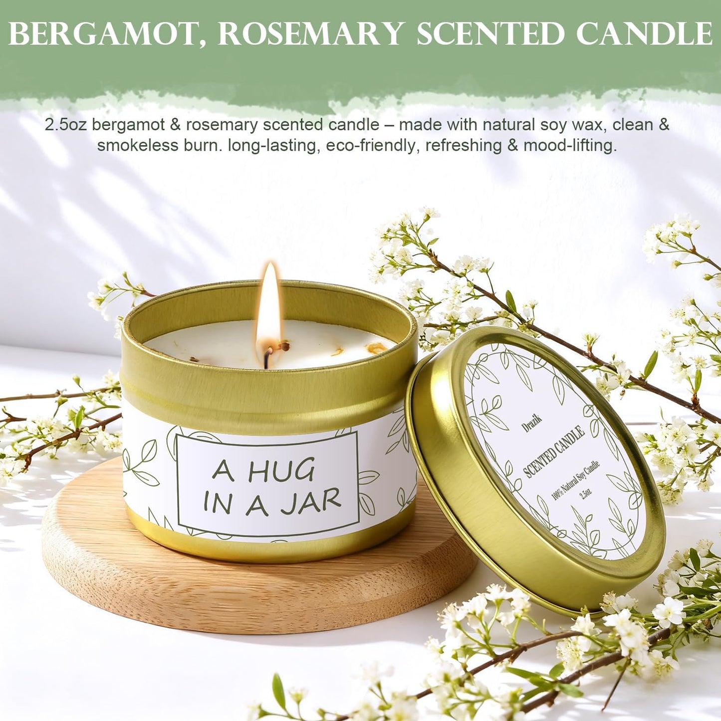 Sending Hugs Pamper Gifts for Women Birthday, Hug in a Box Care Package for Her with Pocket Hug Token, Relaxation Bath Gifts Set Thinking of You Get Well Soon Gift for Women Best Friend Bestie