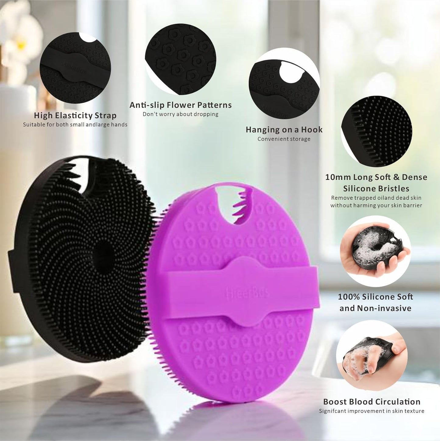 Switching to a silicone body scrubber – a small change that makes the shower feel a bit nicer