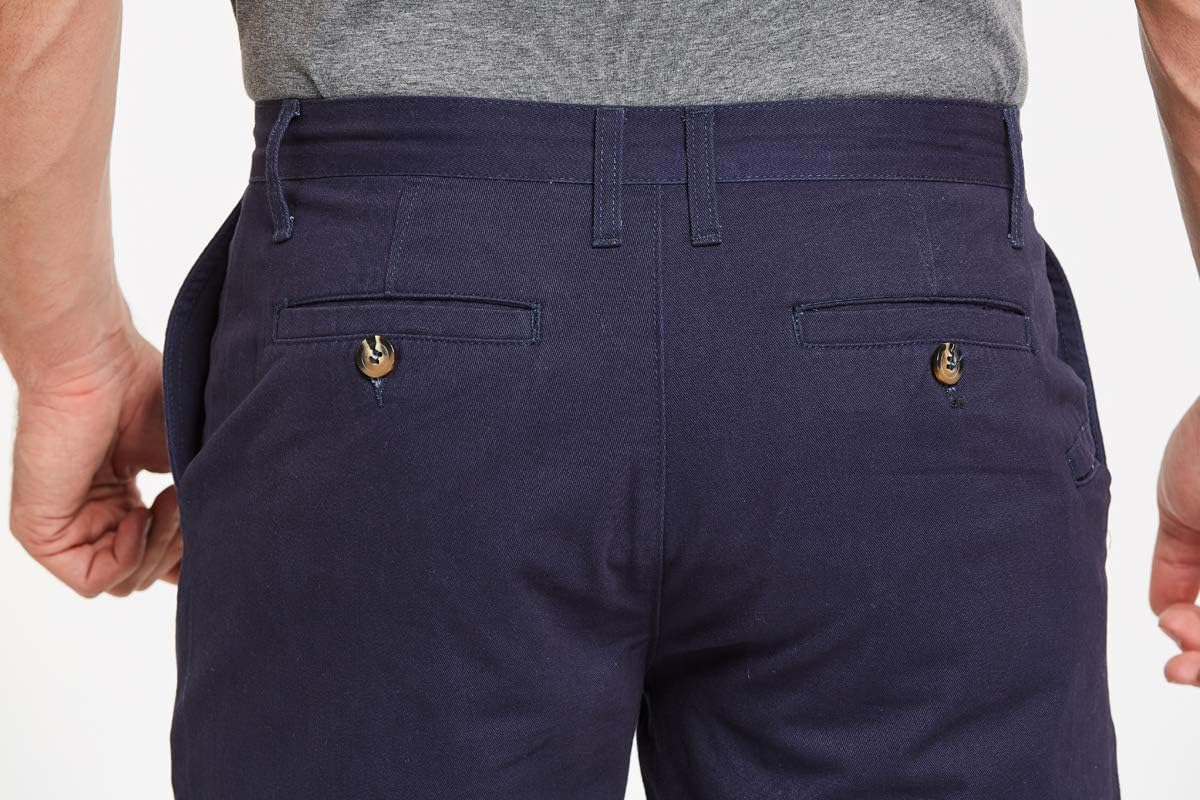 JustSun Men’s Casual Chino Shorts – the easy‑going summer staple