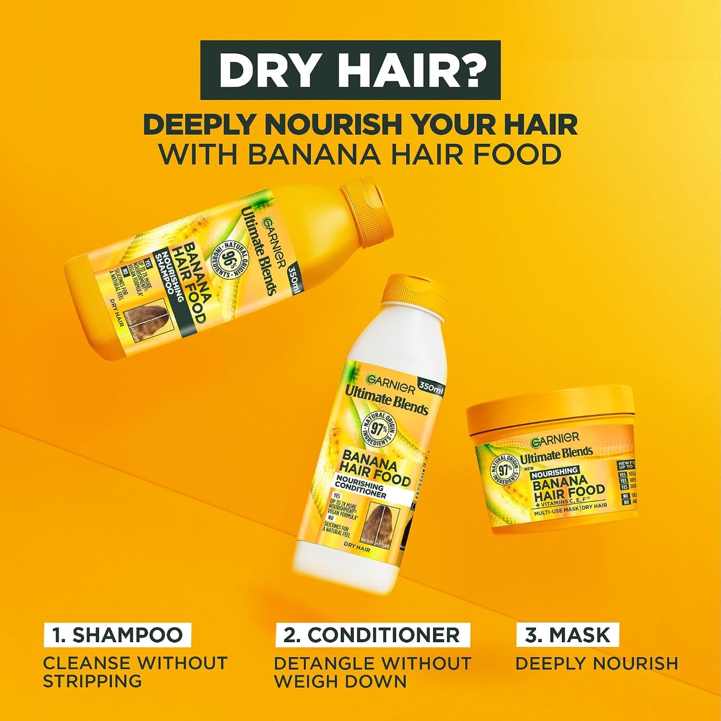 Why the Garnier Banana Hair Food Mask feels like a snack for your strands