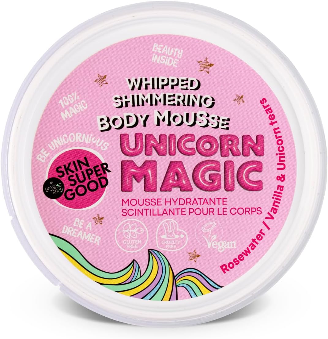 Organic Shop Body Mousse Unicorn Magic Whipped Shimmering, 250 ml