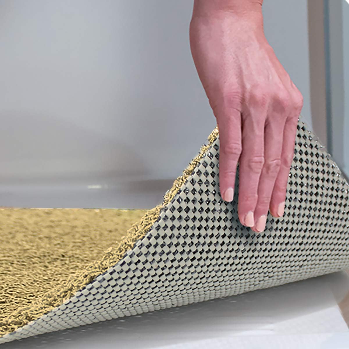 JML Hydro Wonder - Super-comfy shower mat that never stains or blocks your drains - Beige
