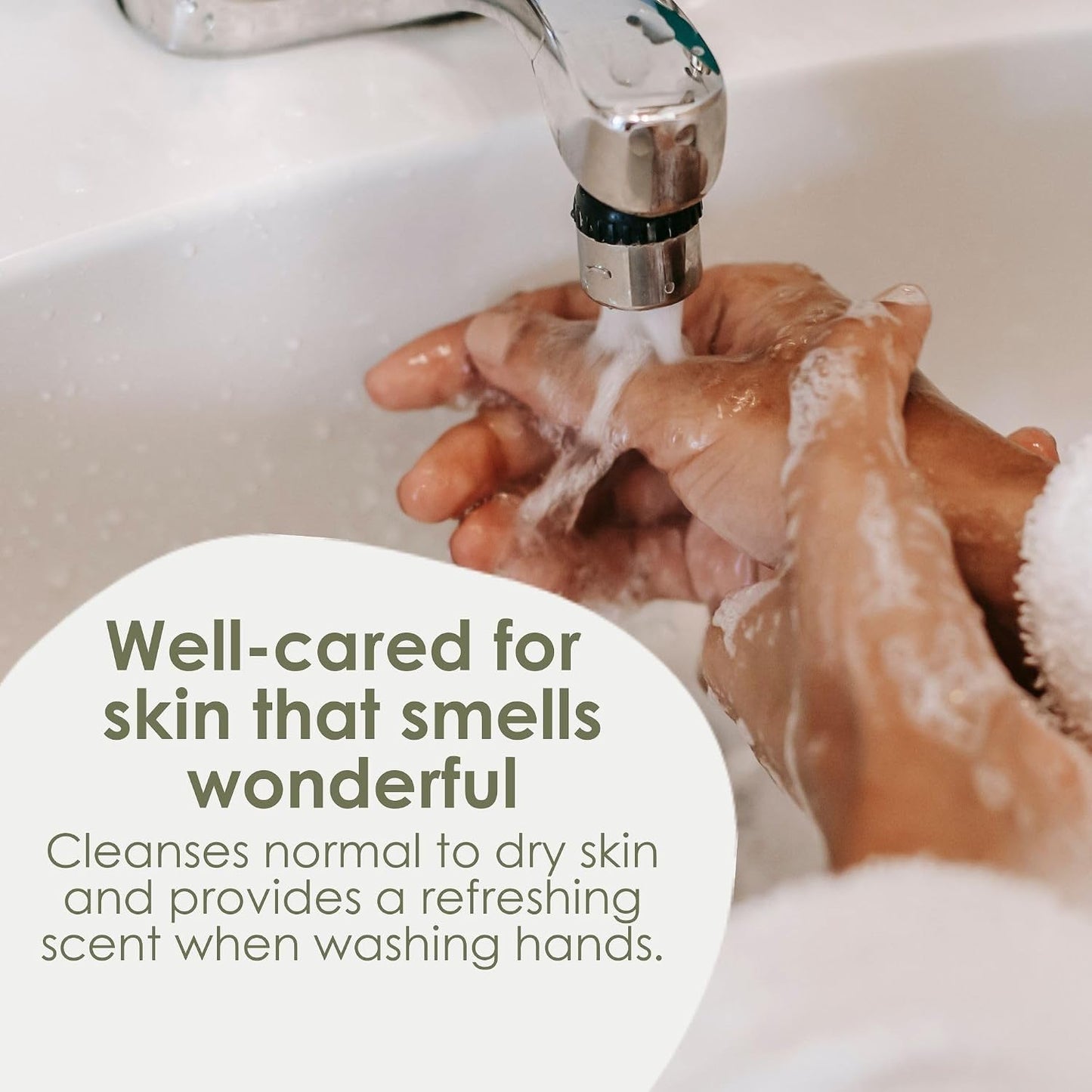 Jean & Len hand soap Rosemary & Ginger, cleanses stressed hands, for daily use, liquid soap in refillable pump dispenser, without parabens & silicones, 250 ml