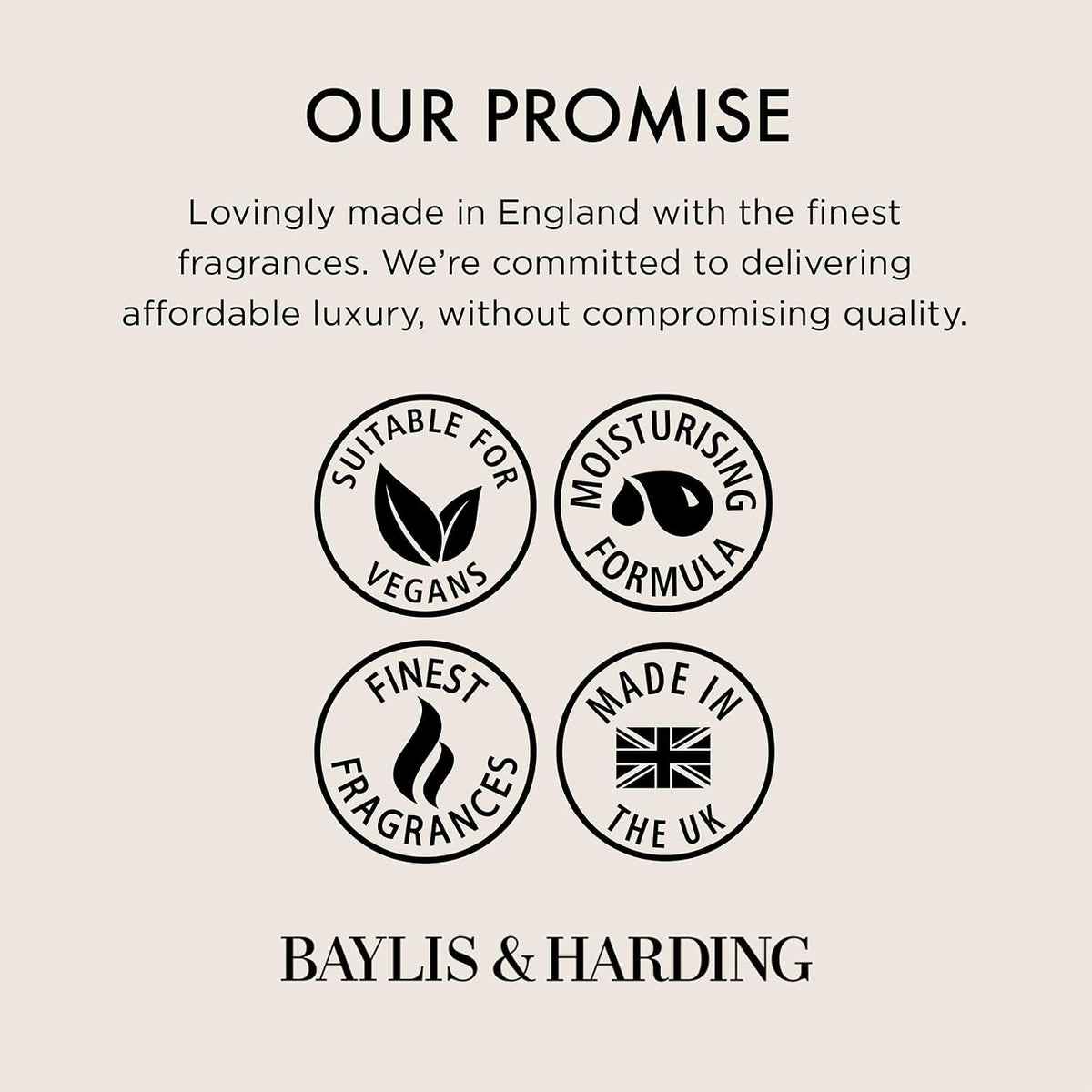 Baylis & Harding Royale Garden Peach Peony & Jasmine Hand Wash 500ml,pack of 6