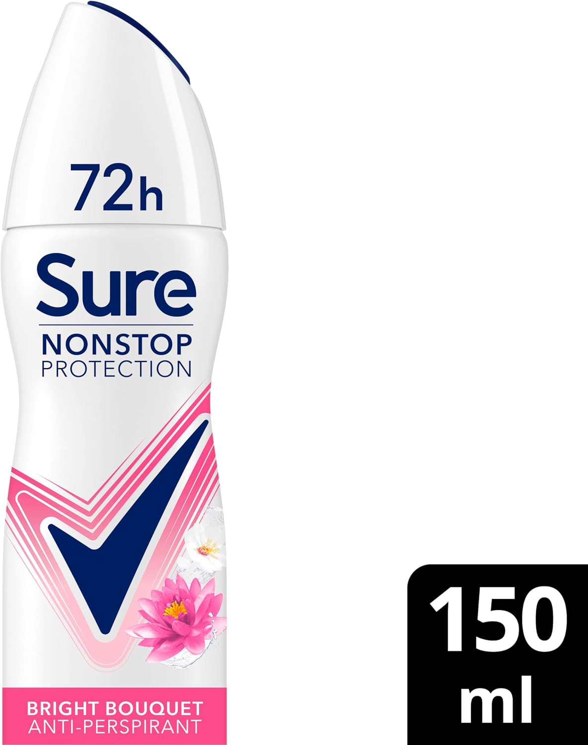 Sure Anti-Perspirant Deodorant Aerosol Bright Bouquet Nonstop Protection 150 ml
