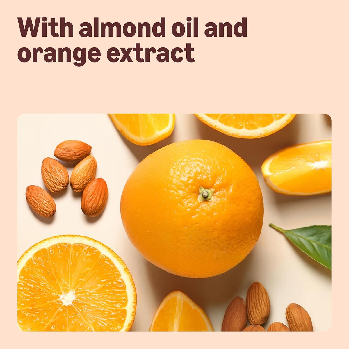 by Amazon Almond & Orange Shower Gel Refill, 2 x 1000ml