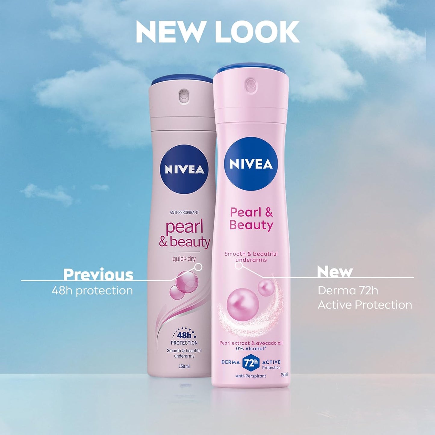 Fresh confidence with NIVEA Pearl & Beauty Anti‑Perspirant Spray