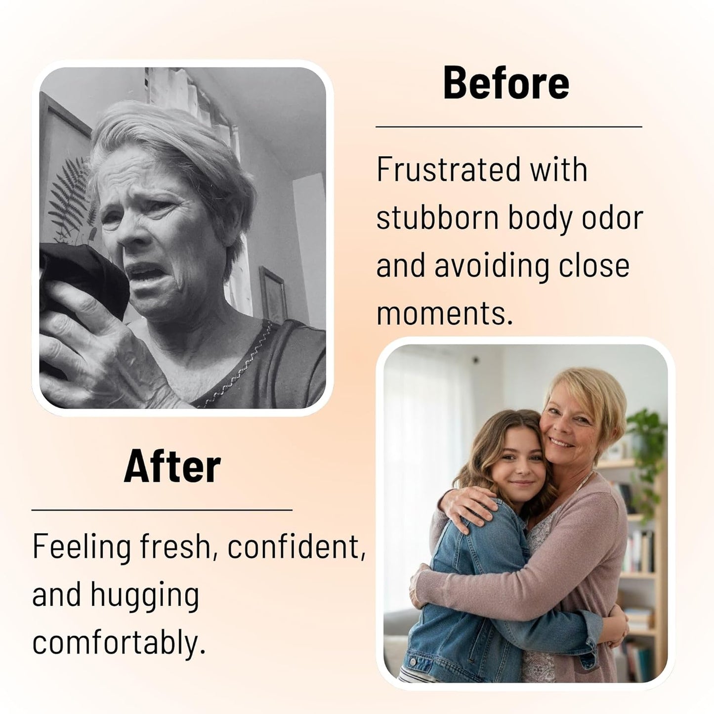 Mirai Clinical Persimmon Soap Bar for Old People Smell - Nonenal® Odour Control with Japanese Persimmon and Green Tea - Long-Lasting Natural Soap for Men and Women - Gentle on All Skin Types
