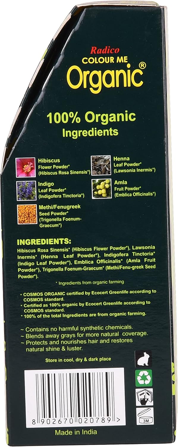 Radico Colour Me Organic 100% Natural Hair Dye (Honey Blonde)
