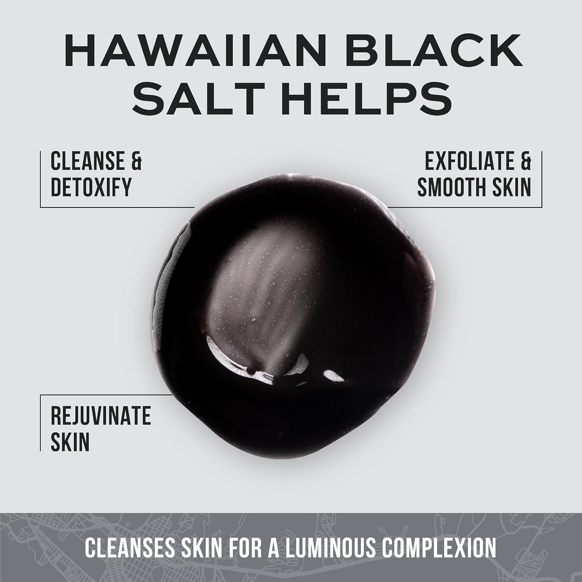 Hawaiian Black Salt Peel-Off Mask Deep Cleansing by Freeman for Unisex - 6 oz Mask