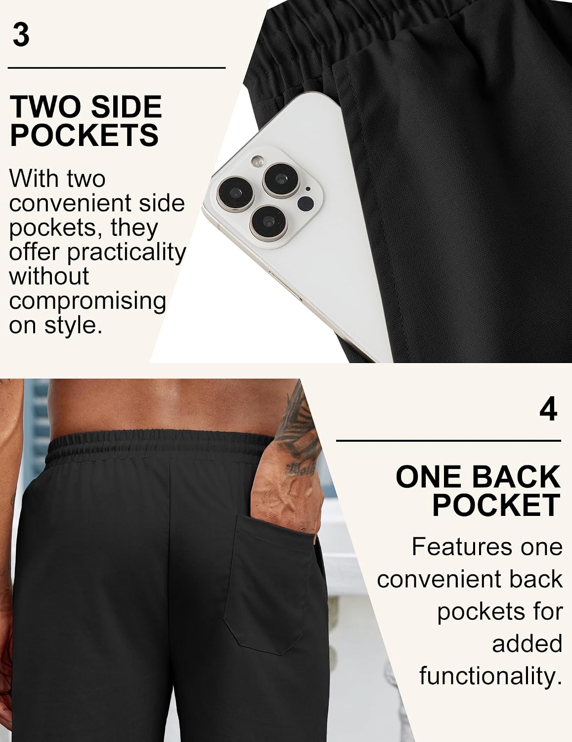 COOFANDY Men’s Linen Shorts – a breezy pick for summer