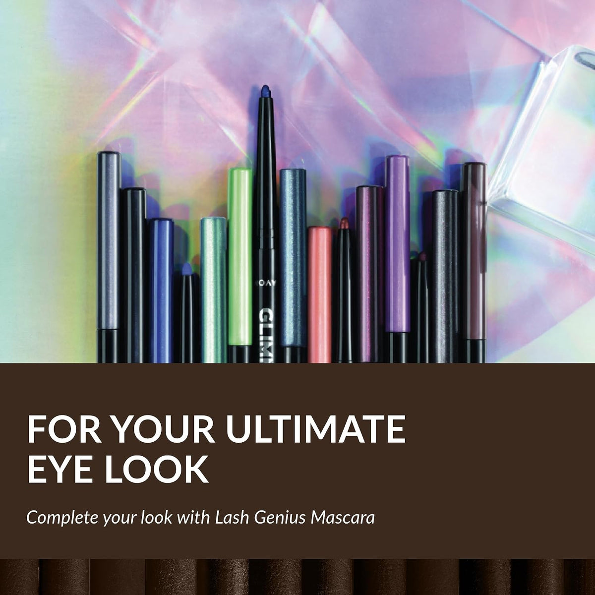 Avon Glimmerstick Eyeliner Cosmic Brown, Soft-Glide Formula, Bold and Intense Colour, Waterproof, Smudge-Proof Colour That Lasts All-Day, Cruelty Free