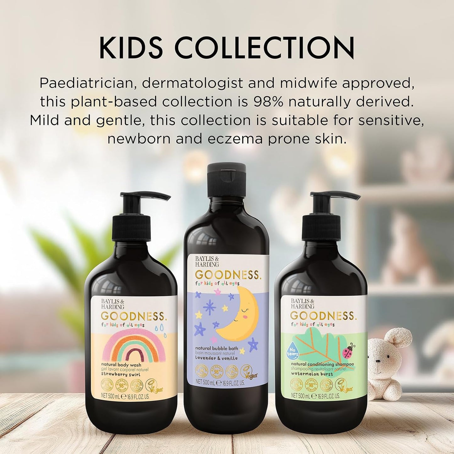 A gentle splash of lavender for kids