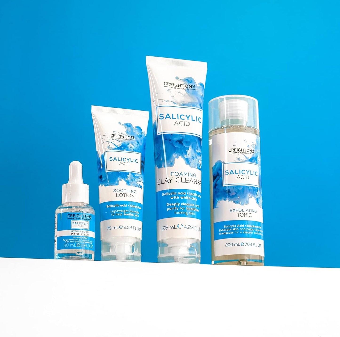 Creightons Salicylic Acid Soothing Lotion (75ml) - With salicylic acid & calendula, a moisturising, lightweight lotion to help soothe and care for angry, blemish-prone skin