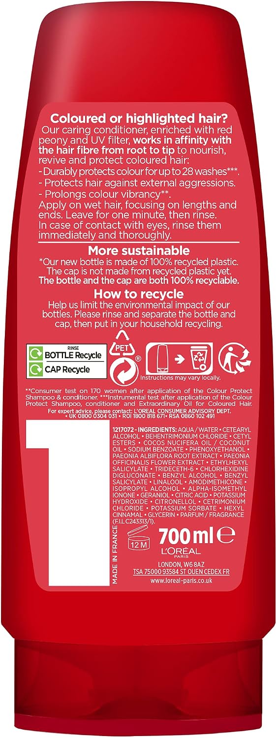 L'Oréal Paris Elvive Colour Protect Conditioner, 700ml