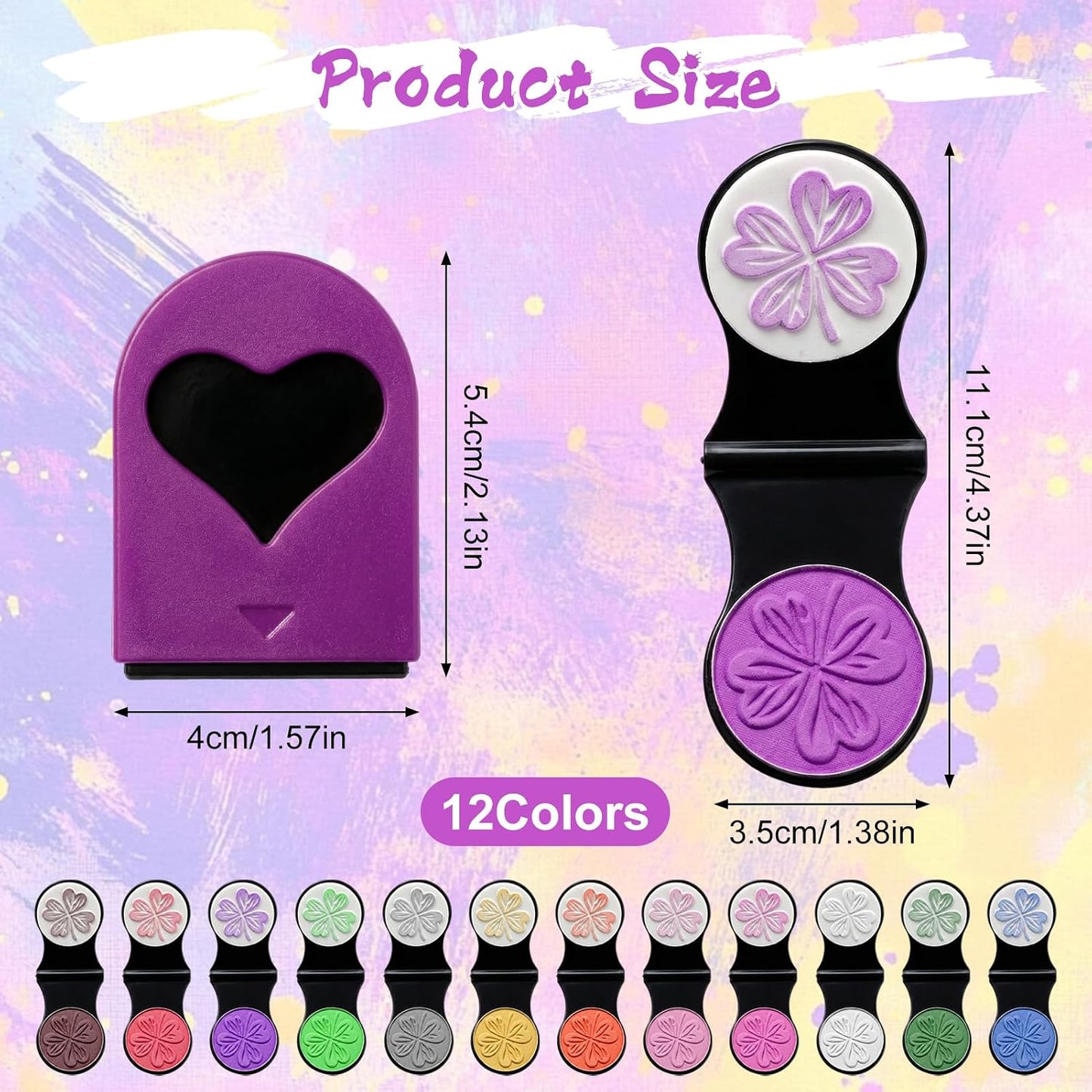 12 Colors Hair Chalks for Girls, Temporary Glow in UV Light Hair Dye Teenage Girls Kids Gift, Washable Blacklight Reactive Hair Chalk for Halloween Cosplay, Christmas Birthday Gift, Ages 5-15 Year Old