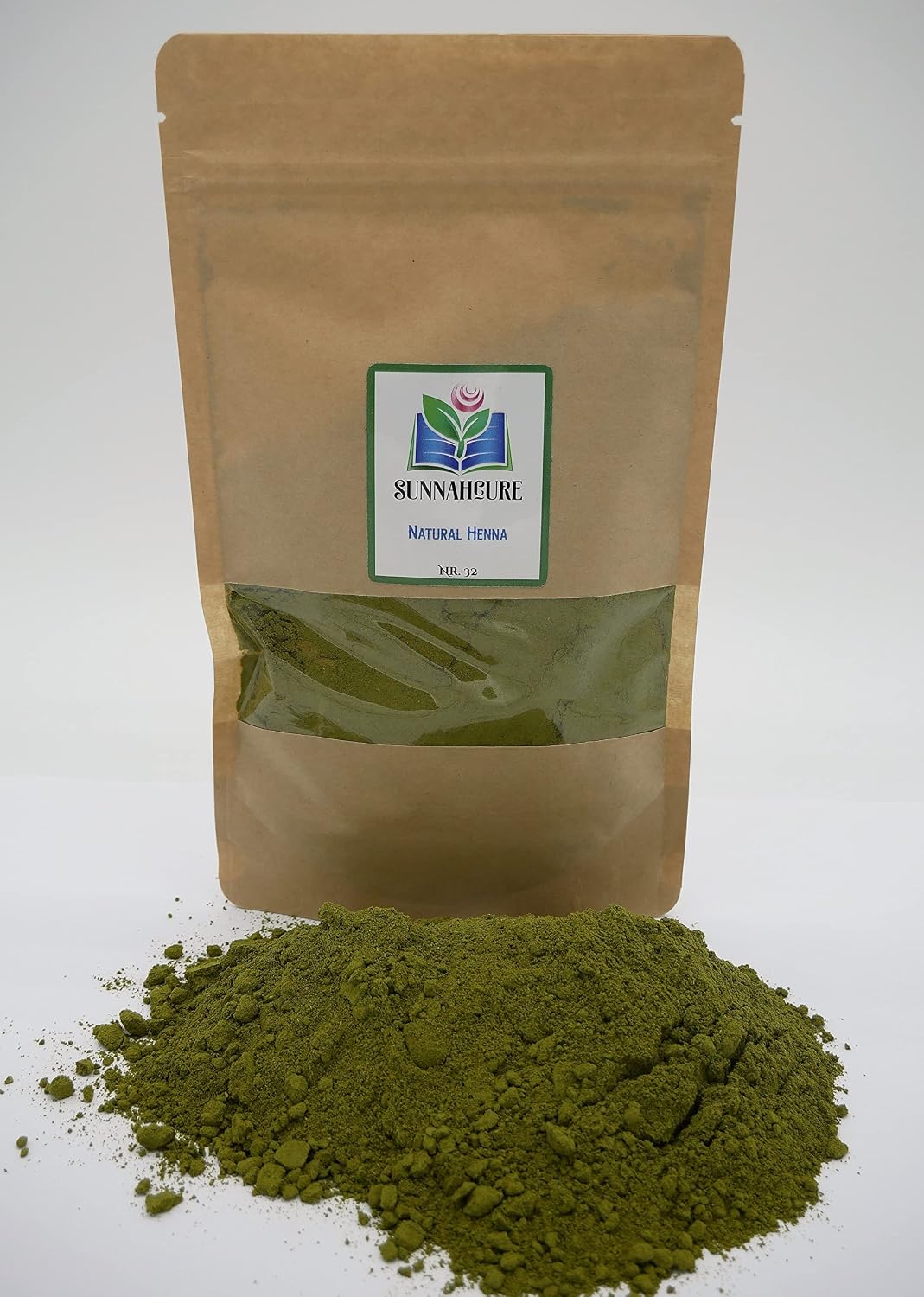 SunnahCure | 100% Pure Natural Henna Powder (Lawsonia Inermis) | For Hair & Body | Nothing added | 100g | For Hair & Body | Handmade from Morocco