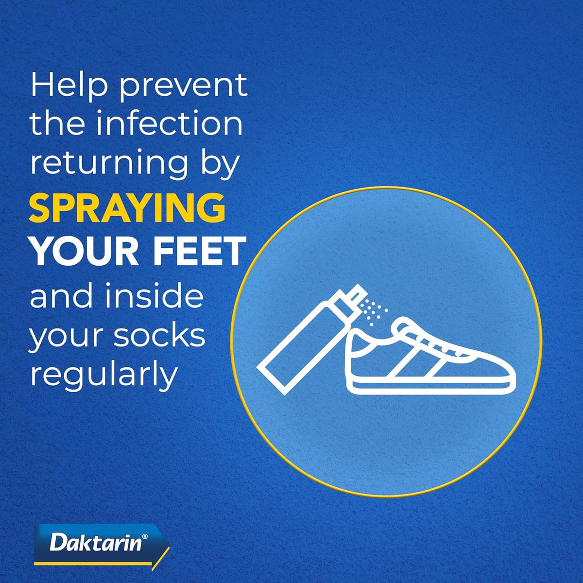 Keeping the Feet Happy with Daktarin Dual‑Action Spray Powder