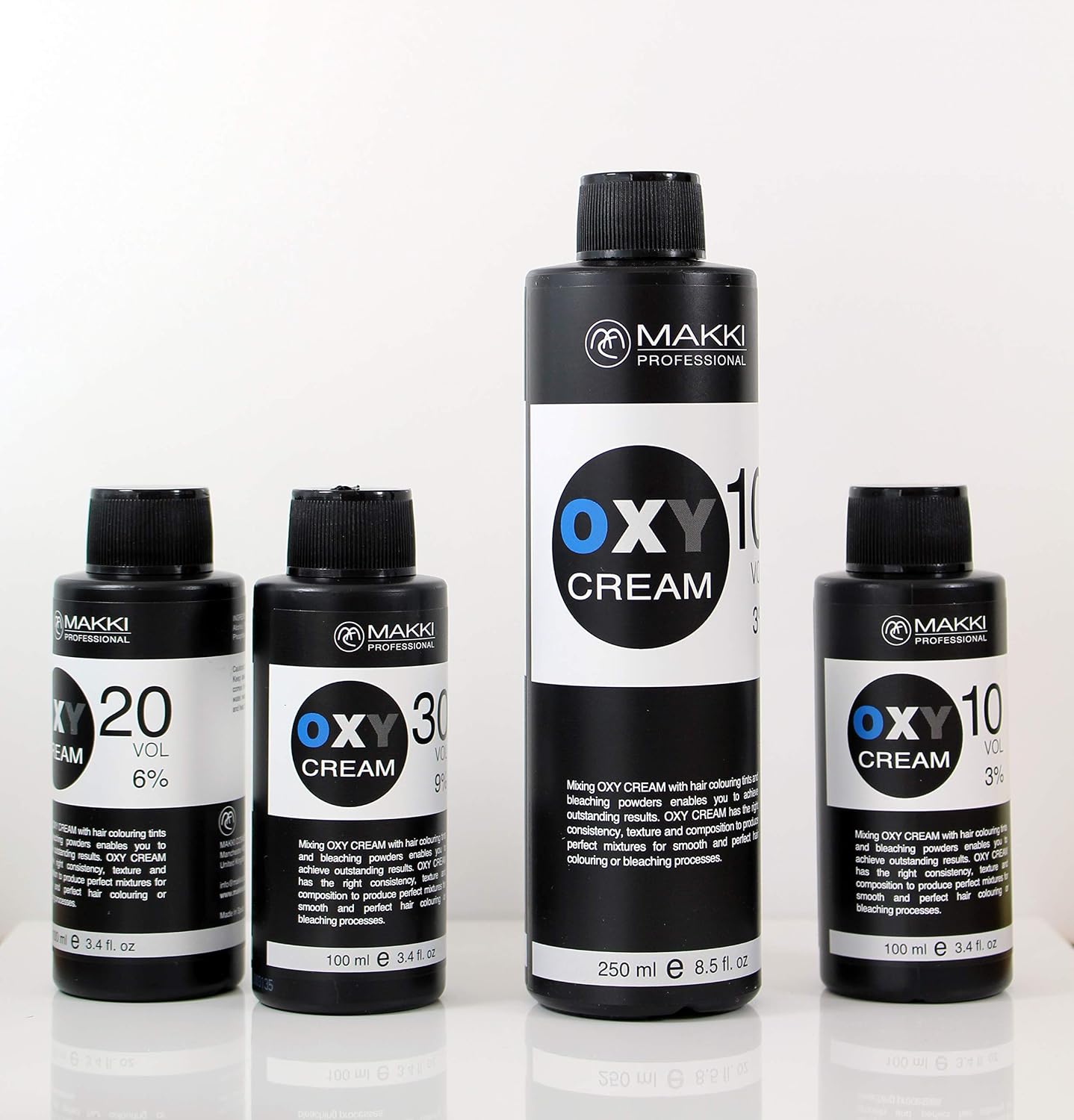 Makki Professional Oxy Cream Peroxide Developer 10 VOL(3 per cent) 100ml