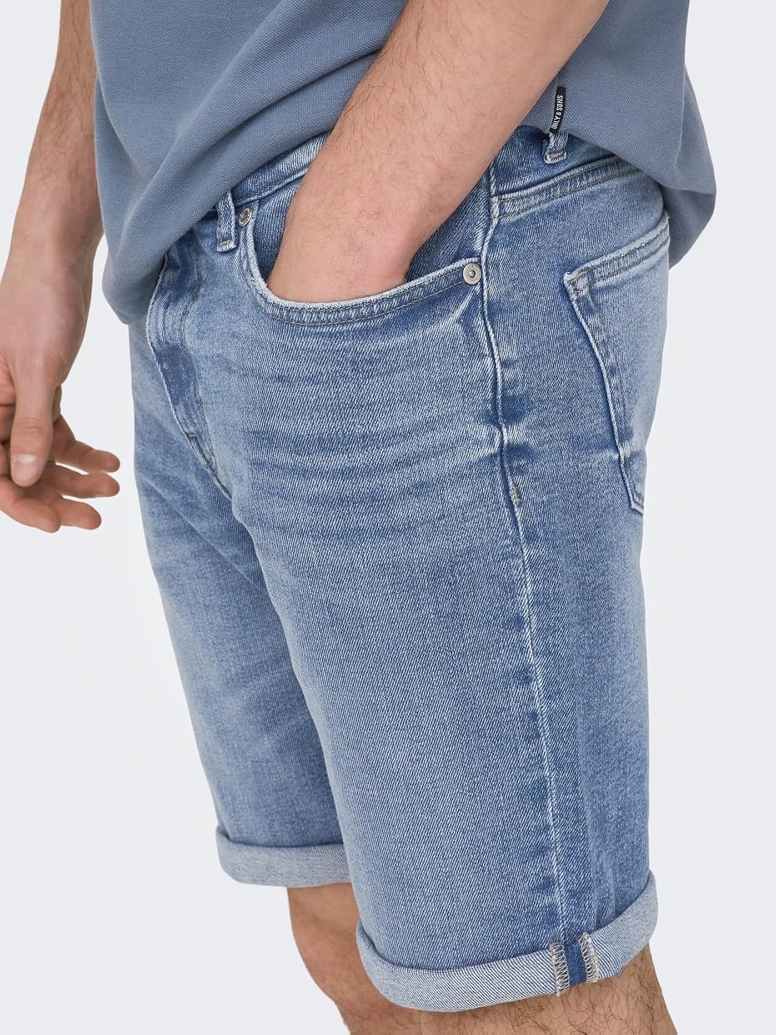 Why the ONSPLY Men's Denim Capri Shorts Might Just Be Your New Summer Staple