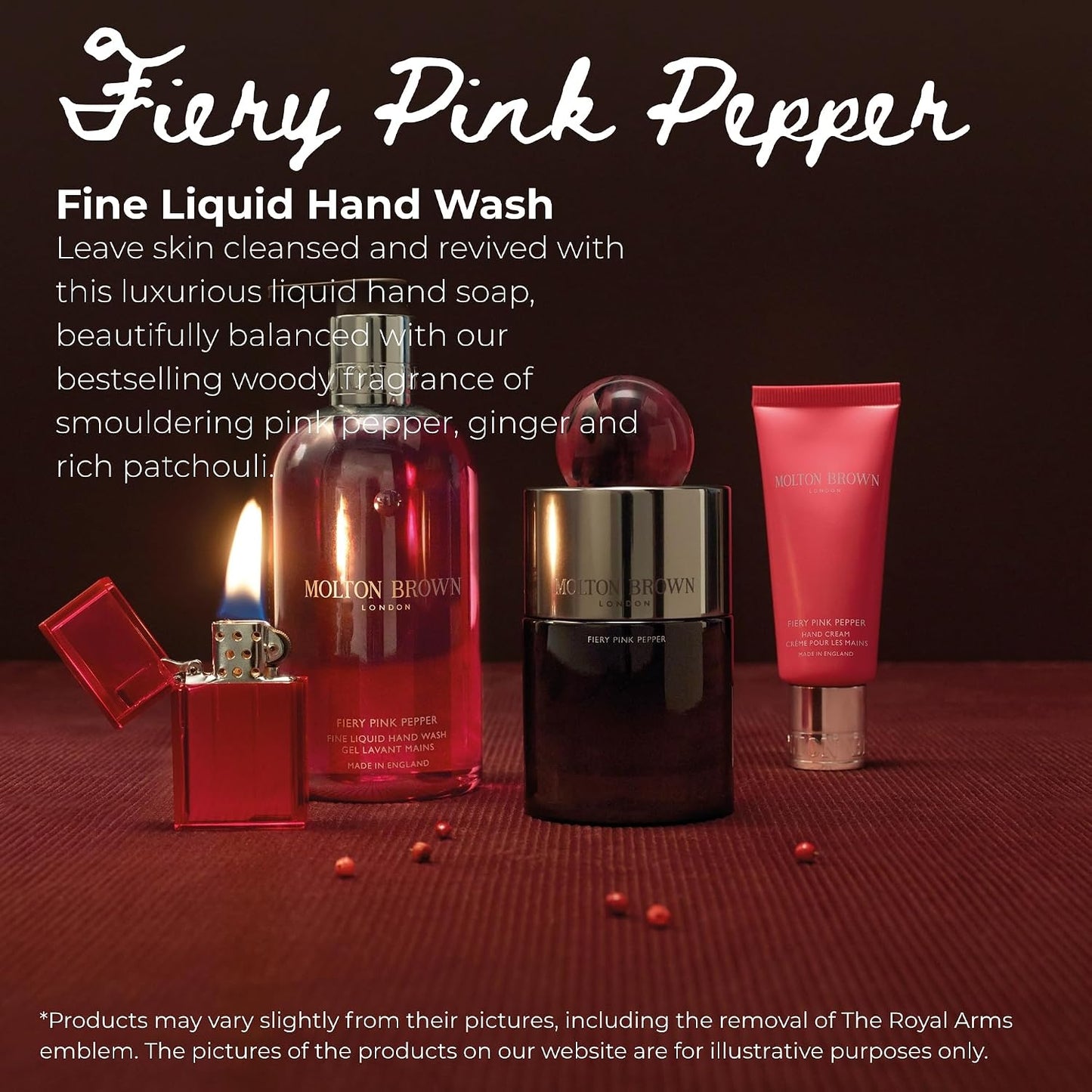 Molton Brown Fiery Pink Pepper Fine Liquid Hand Wash 300 ml
