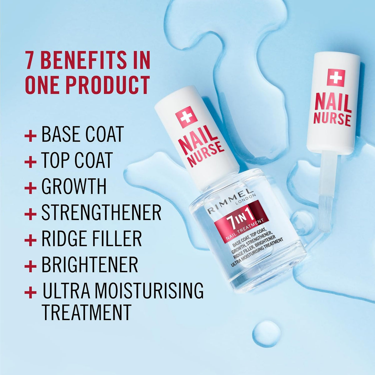 Rimmel London 7‑in‑1 Nail Care: A Little Bottle That Does a Lot