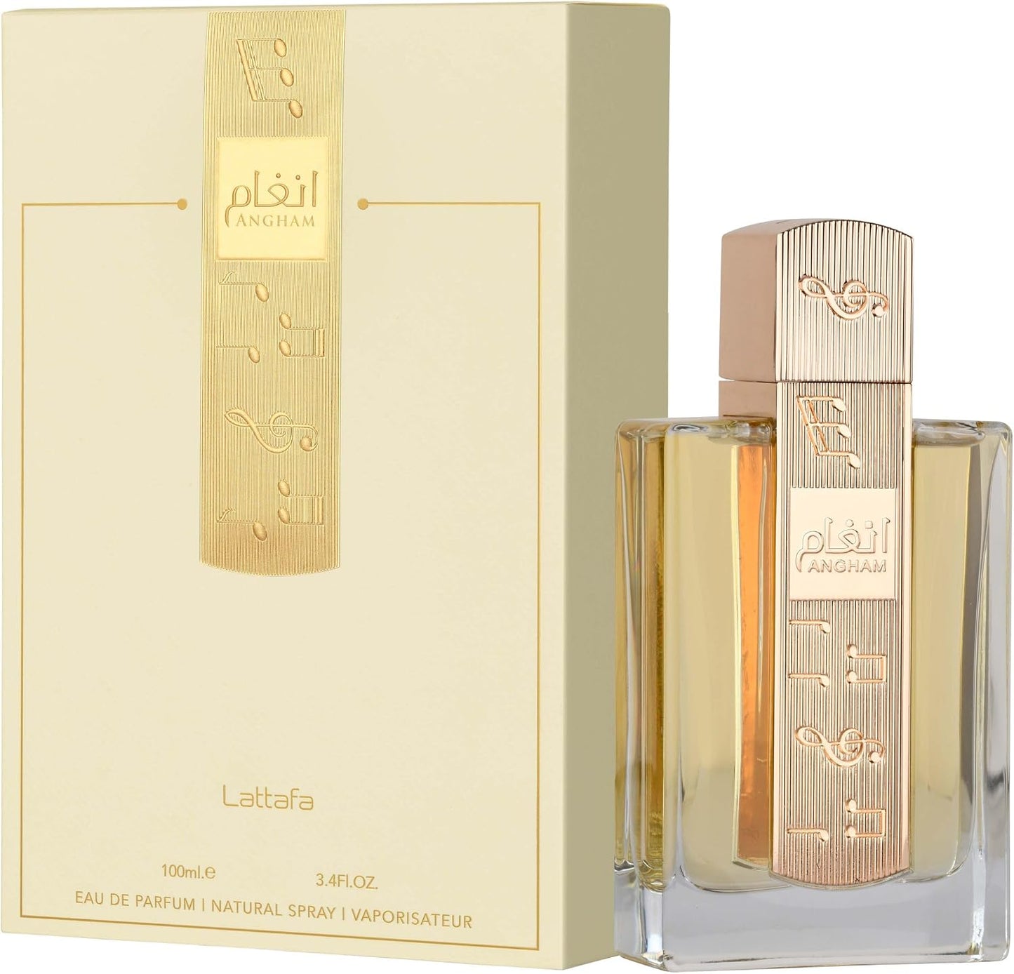Angham by Lattafa for Unisex - 3.4 oz EDP Spray