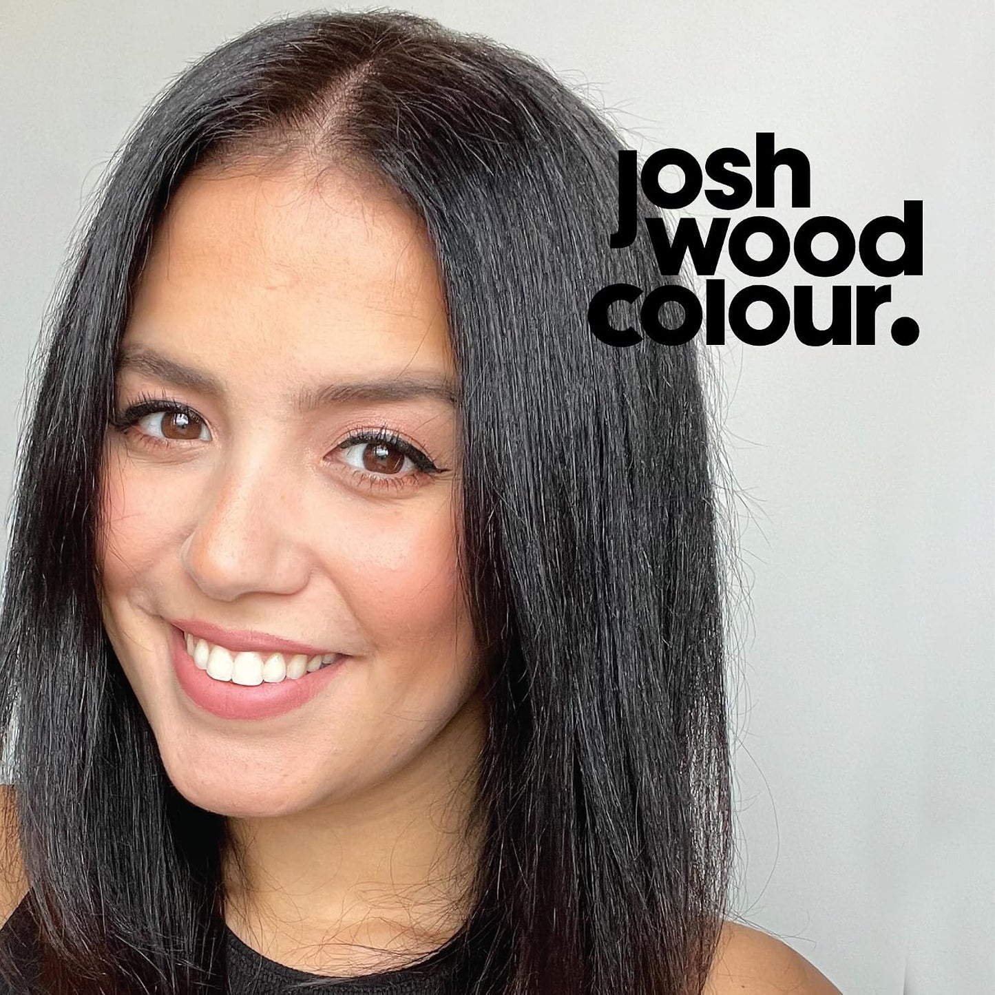 Josh Wood Blending Brush, Grey Root Touch Up, Dark Brown, Vegan, 20ml | Covers grey regrowth instantly, washes out next shampoo, salon-created formula, quick at-home root touch up between colours