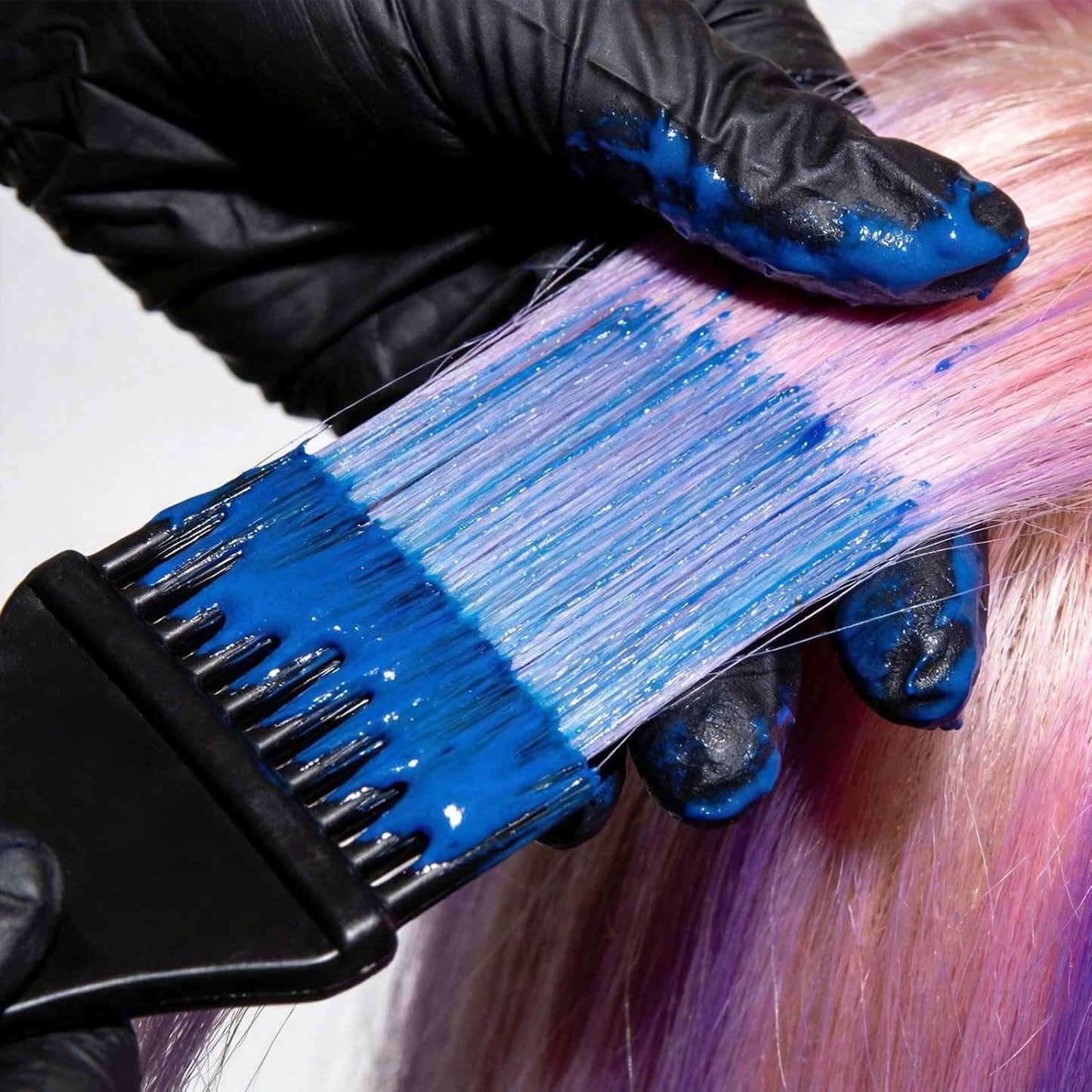 4PCS Hair Dye Brush and Mixing Bowl Set, Tint Comb For Hair, Professional Salon Hair Coloring Dyeing Kit, Angled Comb and Brush